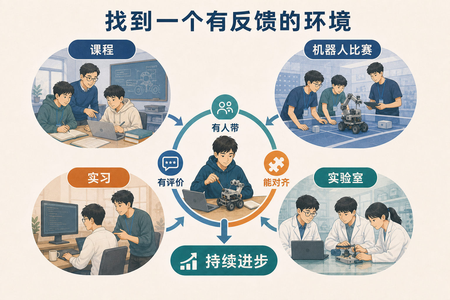 找到一个有反馈的环境