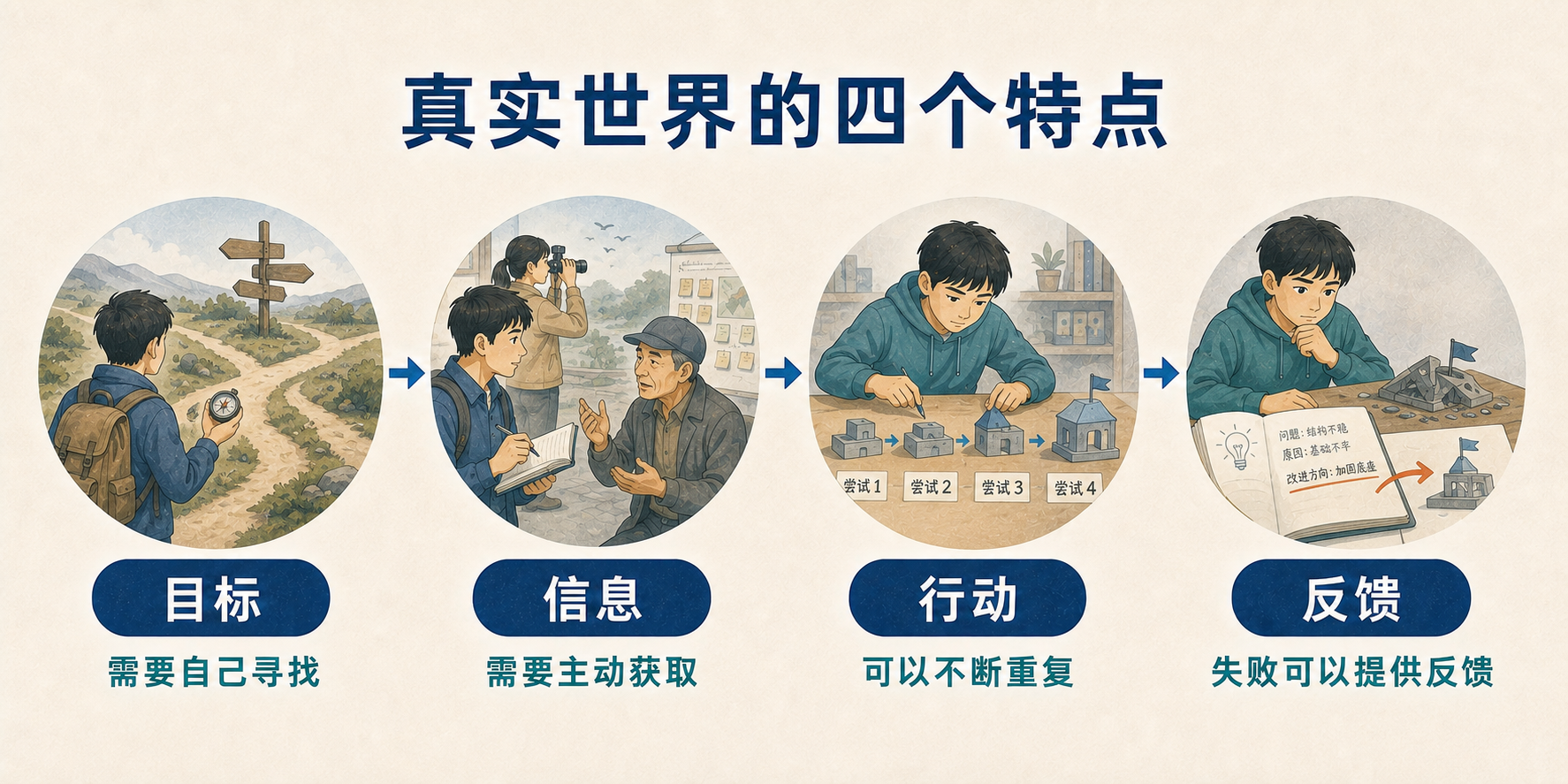 真实世界的四个特点